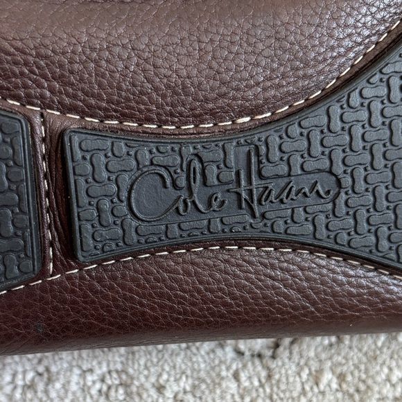 Cole Haan Dark Brown Leather Slip-On Loafers Men’s Size 12 M